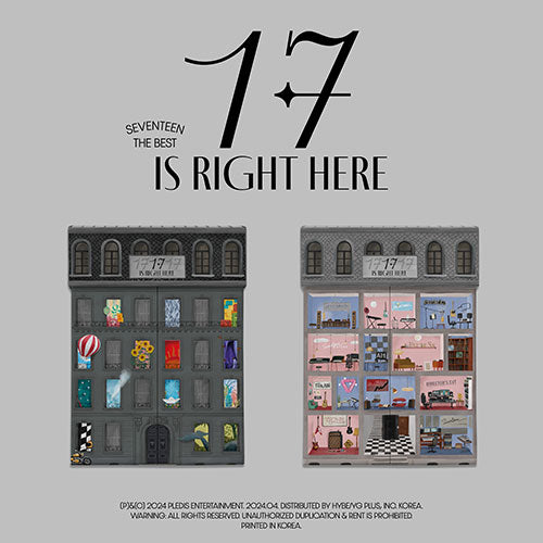 SEVENTEEN BEST ALBUM - '17 RIGHT HERE' (SIGNED ver.)