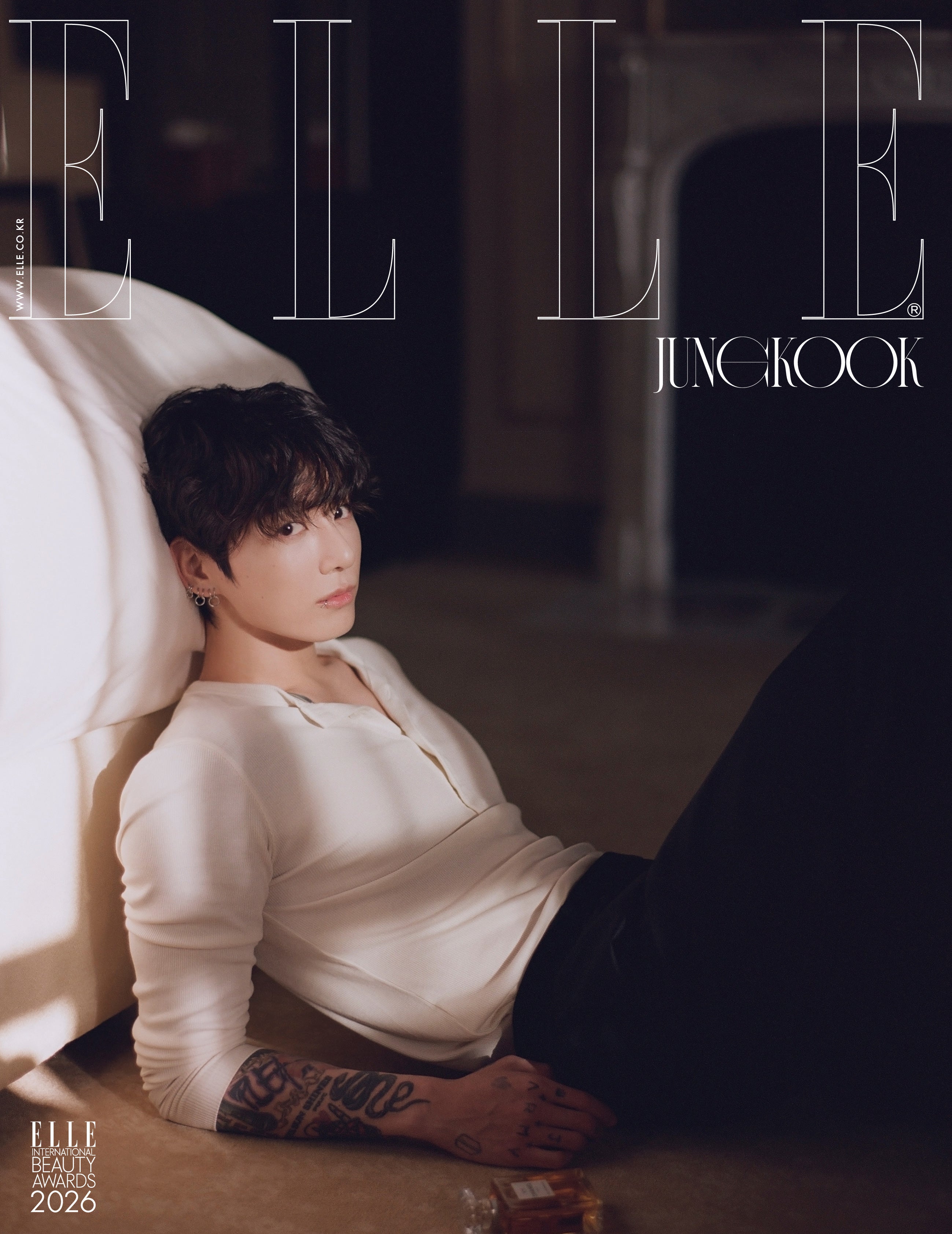 Wolli ウォーリー スイス BTS JUNG KOOK イゲマジャ【残1】 BTS jungkook - elle magazine 2026 january issue cover d – Kpop Omo