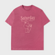 BT21 - Basic Short Sleeve Tshirt Indian Pink (Cooky)