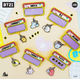 BTS x BT21 - Minini Acrylic Pin Badge Square