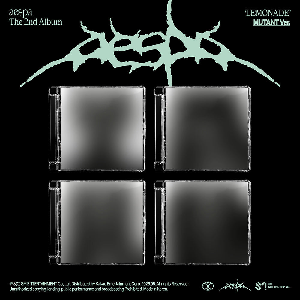 Aespa - lemonade 2nd album mutant ver set – Kpop Omo