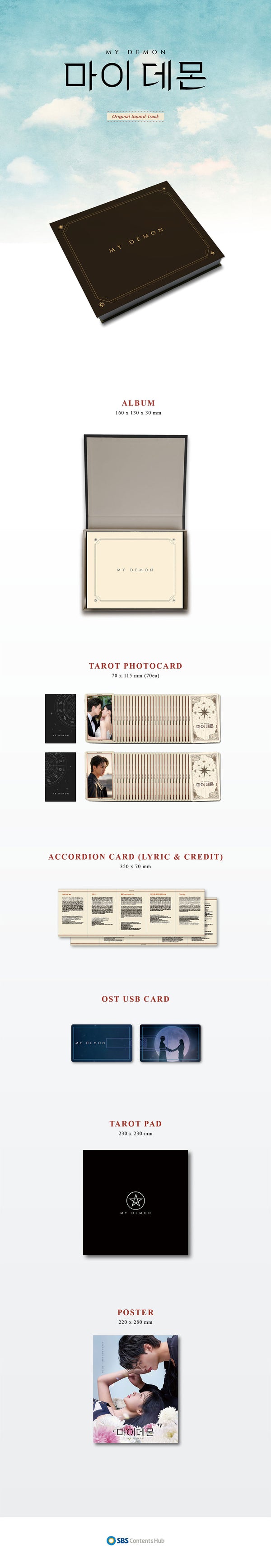 My Demon Ost Usb Album Tarot Card Ver Kpop Omo