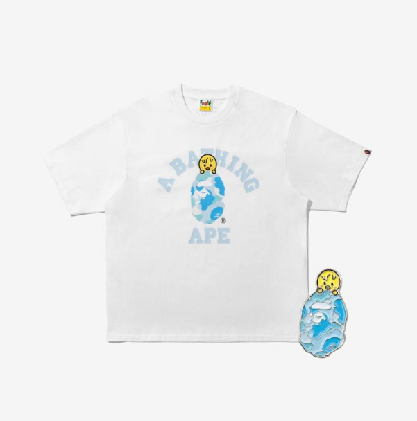 Stray Kids - Bape X Stray Kids Bbokari College Tee M (felix) +