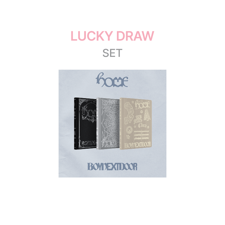Boynextdoor - Home 1st Studio Album Weverse Shop Lucky Draw Event