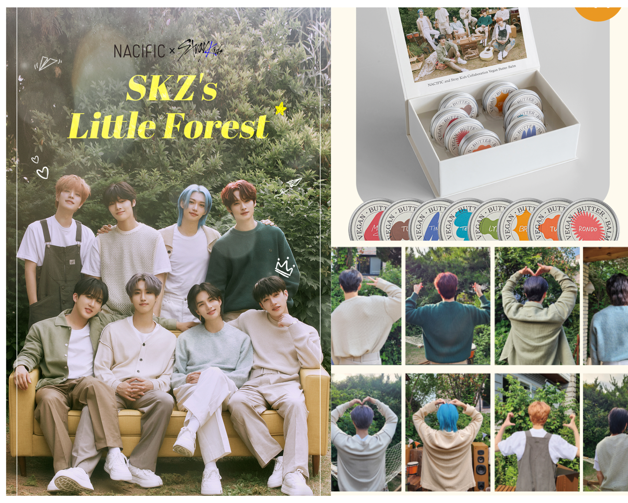 Stray Kids x Nacific Collaboration - Skz's Little Forest: Vegan Stray Kids x Nacific Collaboration - Skz's Little Forest: Vegan