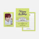NCT Jisung - HBD Party House Artist Birthday Party Card