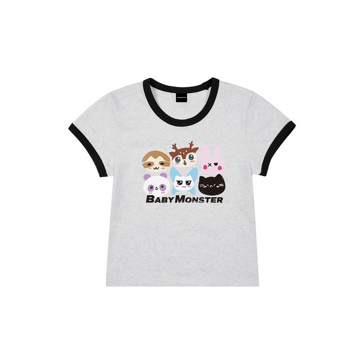 BABYMONSTER CHOOM POPUP 長袖Tシャツ M BABYMONSTER CHOOM POPUP 長袖