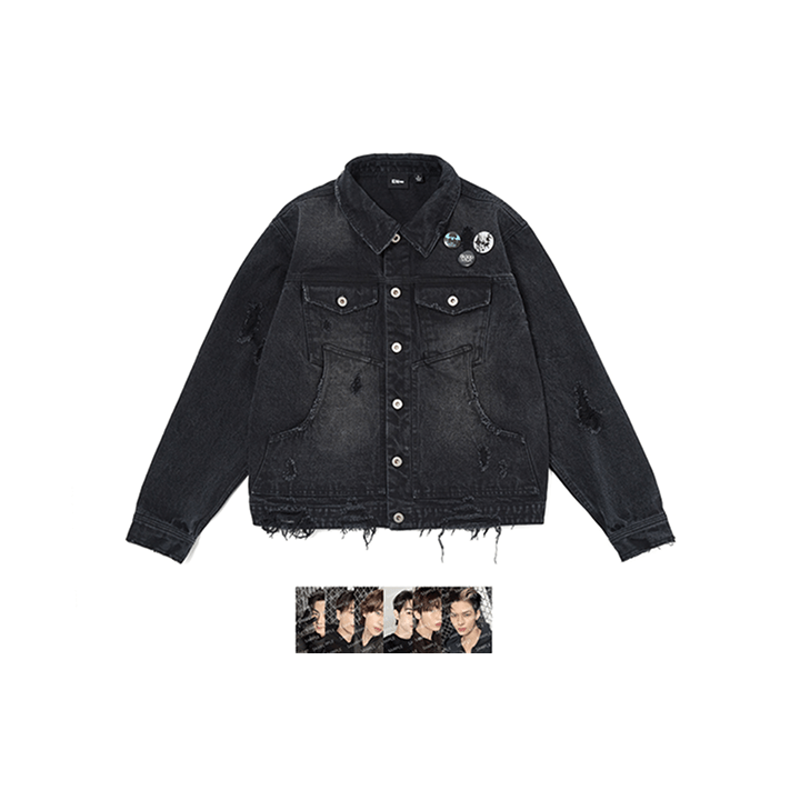 ENHYPEN blood saga デニムジャケット Enhypen - blood saga world tour official md denim jacket – Kpop Omo