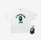 Stray Kids - Bape X Stray Kids Foxi.ny College Tee M (i.n) + Metal Pins (green) Set