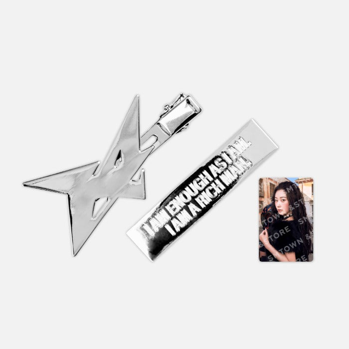 aespa rich man ヘアピン カリナ aespa WEEK – #RichMan POP-UP』輸入