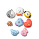 BTS x BT21 - Crocs Character Jibbitz 8 Set