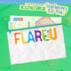 Flare u - youth error 1st mini album stationery kit ver