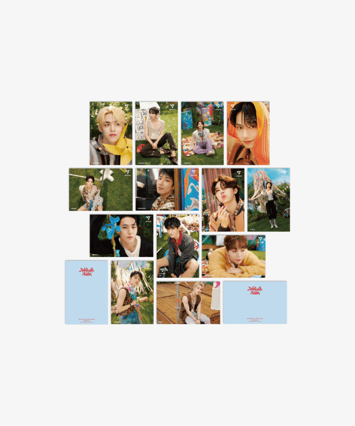 Seventeen- Seventeenth Heaven Pm 2:14 Lenticular Postcard Official Seventeen- Seventeenth Heaven Pm 2:14 Lenticular Postcard Official