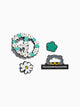 BigBang G-dragon - Peaceminusone X Zo&friends Official Md Zoa Metal Badge Set (4pcs)