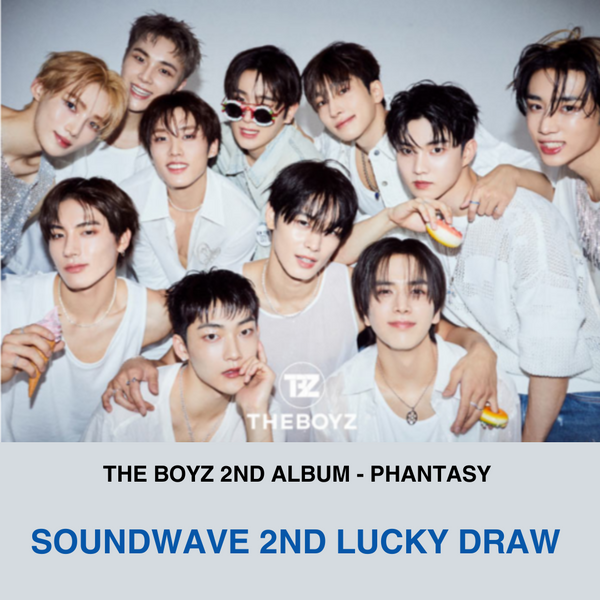 THE BOYZ 2ND FULL ALBUM PT.1 - PHANTASY CHRISTMAS IN AUGUST (SOUNDWAVE 2ND  LUCKY DRAW EVENT)