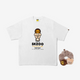 Stray Kids - Bape X Stray Kids Puppym Baby Milo Tee M (seunmin) + Scrunchies (beige) Set