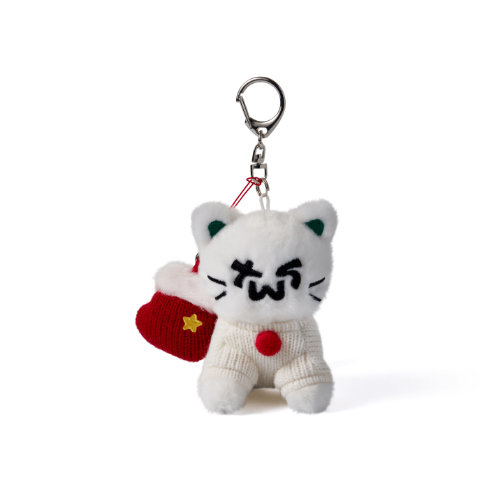 TWS キーリング　ネコ　トゥニャンイ　公式　PLUSH KEYRING CAT Tws - tws : holiday with us official md plush keyring (cat) – Kpop Omo