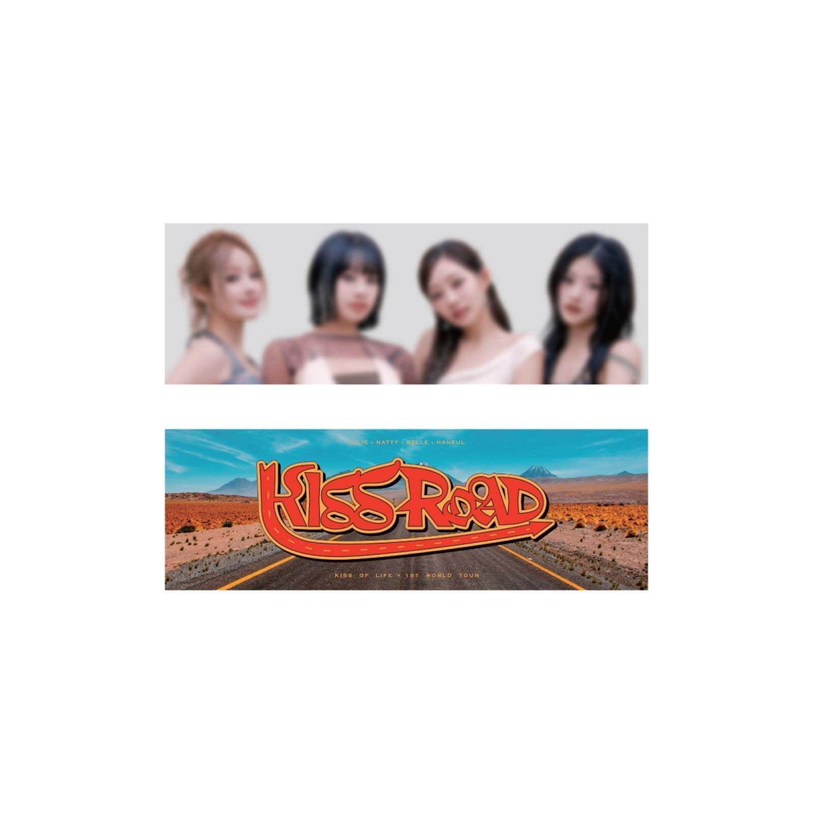 K-POP・アジア KISS OF LIFE 1st TOUR KISS ROAD IN SEOUL Kiss of Life - Kiss Road in Seoul 1st World Tour Official MD Photo