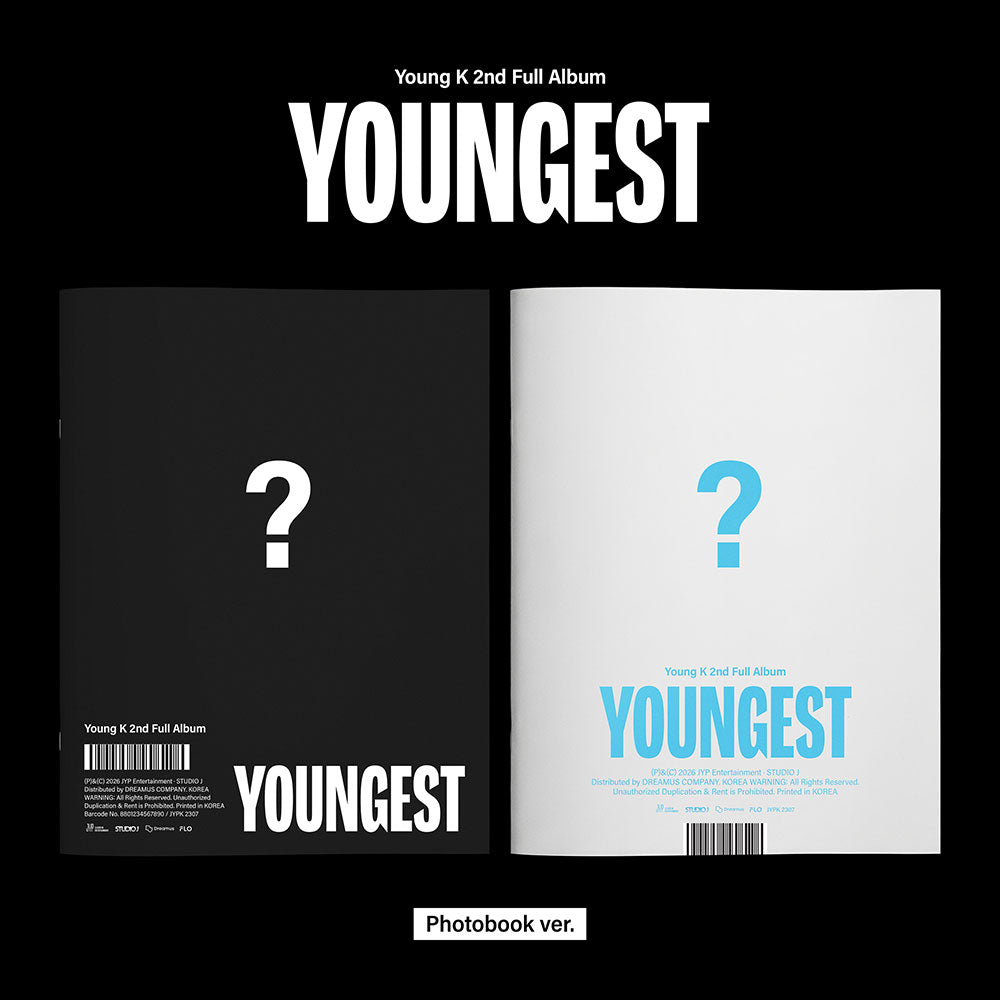 Day6 Young K - Youngest 2nd Full Album Photobook Ver Random – Kpop Omo