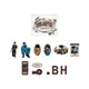 BAEKHYUN - From B Photobook Official MD Luggage Sticker Set