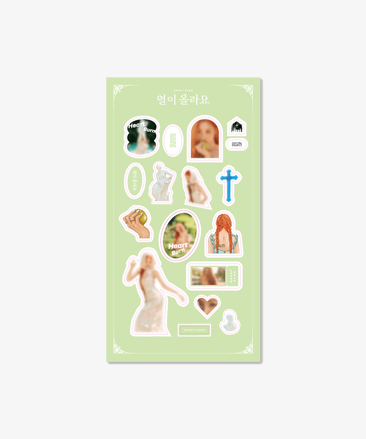 Sunmi - Heart Burn Official MD Deco Sticker – Kpop Omo Sunmi - Heart Burn Official MD Deco Sticker – Kpop Omo