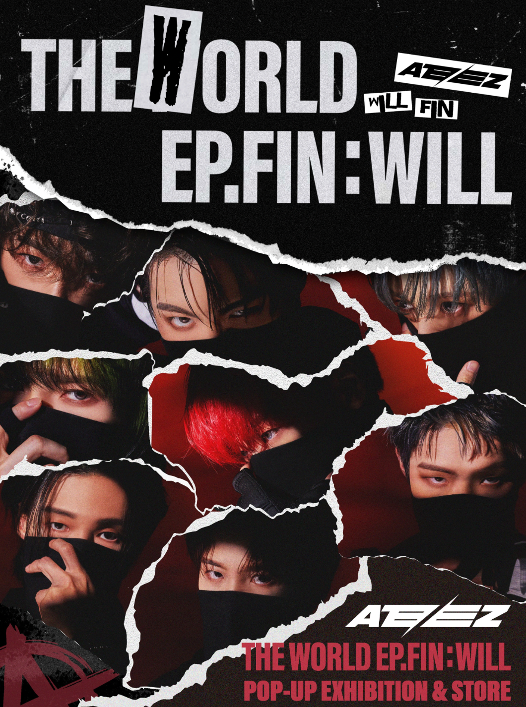 ATEEZ The World Ep.Fin: Will - Official Pop Up Merch 2nd Line Up
