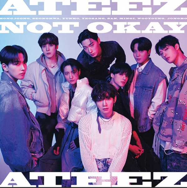 ATEEZ JAPAN 3RD SINGLE ALBUM「NOT OKAY」