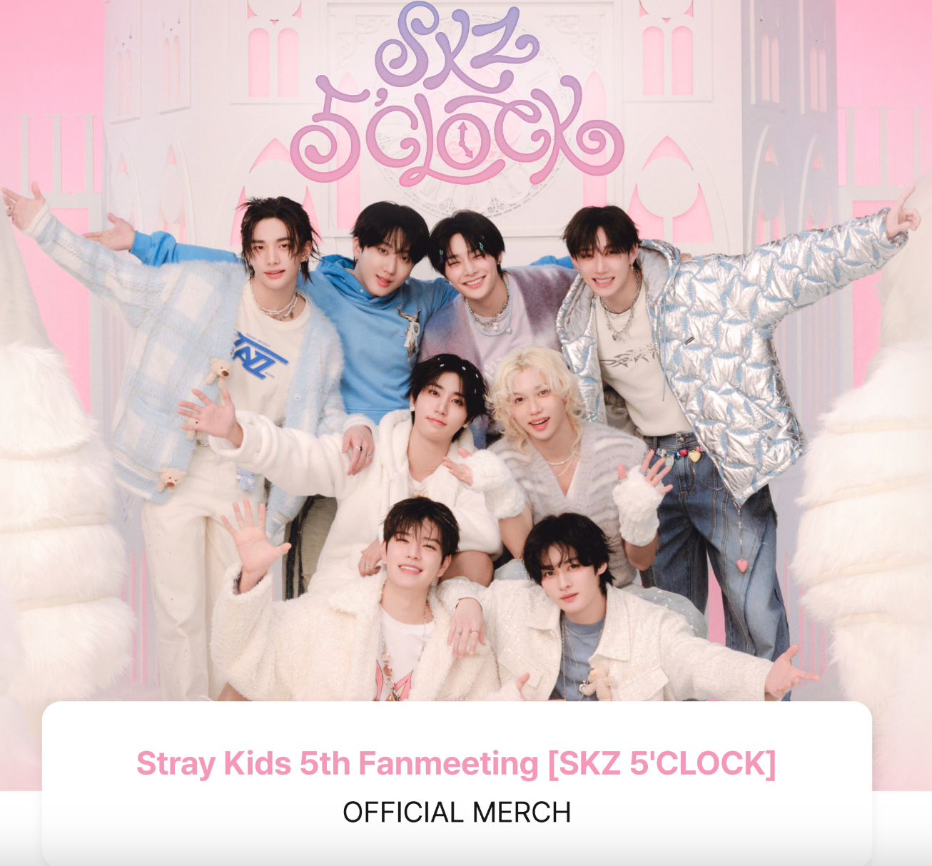 Stray Kids - SKZ 5'CLOCK 5th Fanmeeting Member Official MD – Kpop Omo Stray Kids - SKZ 5'CLOCK 5th Fanmeeting Member Official MD – Kpop Omo