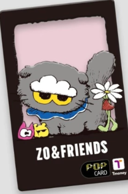 G-Dragon - ZO&Friends Limited Edition T-Money Korean Transport