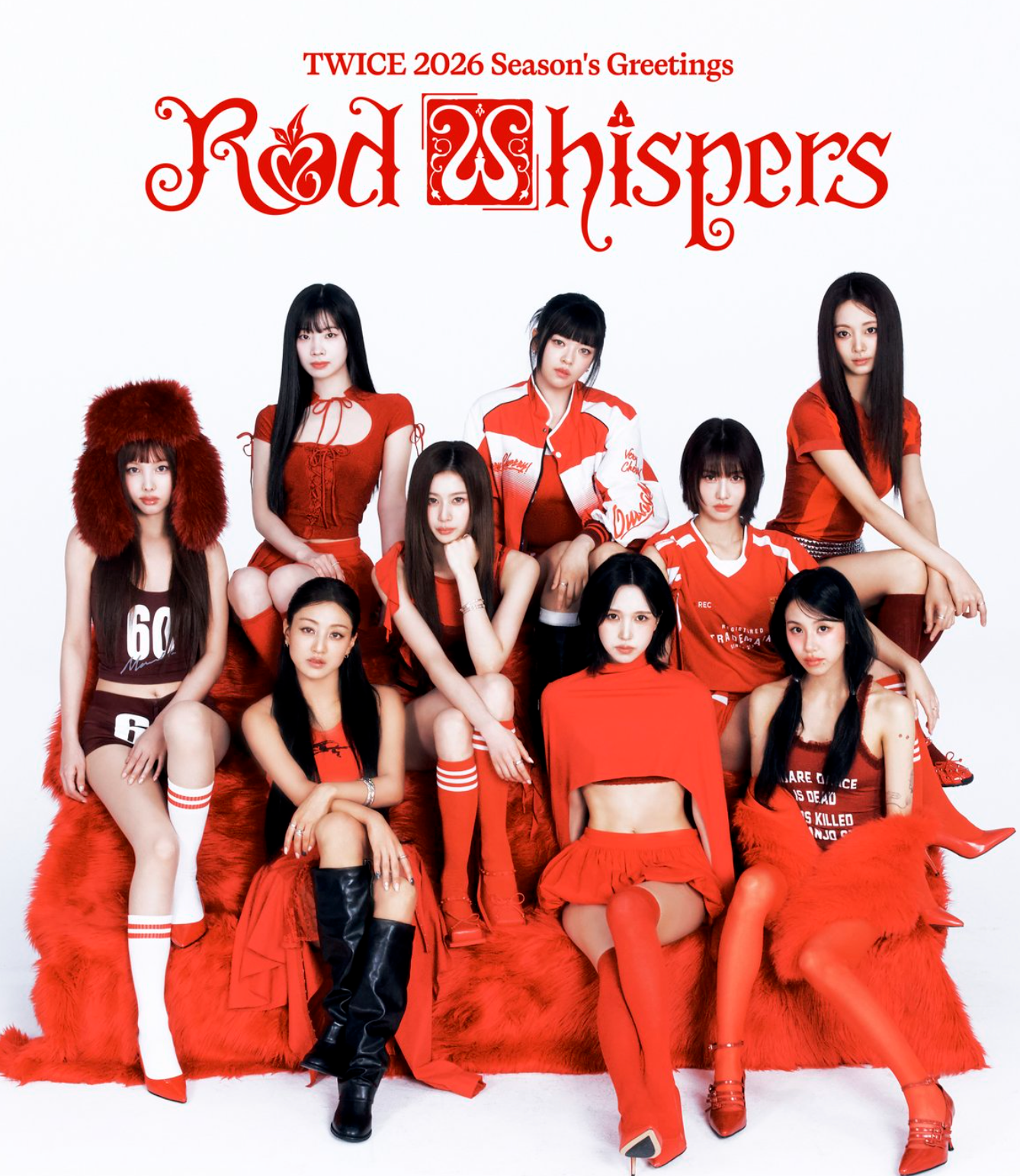 TWICE - Red Whispers 2026 Season's Greetings – Kpop Omo
