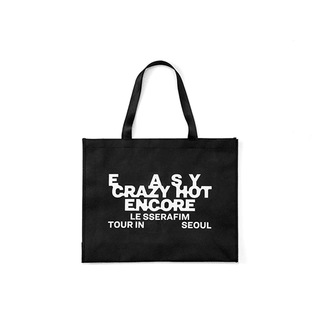 Le sserafim - easy crazy hot encore official md shopper bag – Kpop Omo