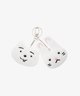 TXT Soobin - With Love Soobin Official Md Keyring White