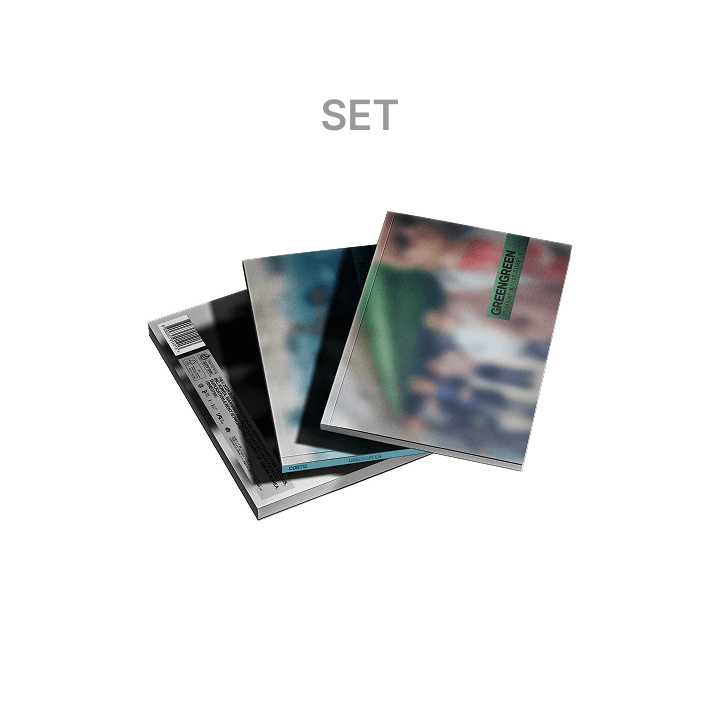 Cortis - greengreen 2nd ep album standard set – Kpop Omo