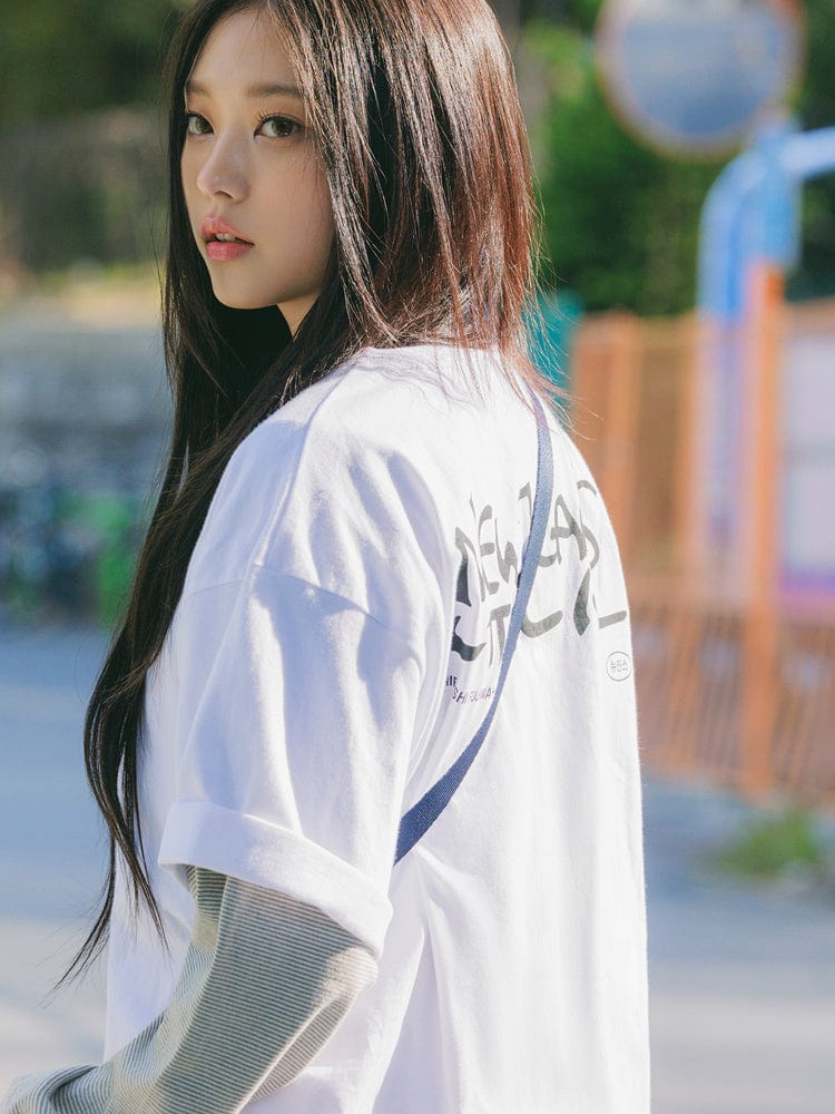 NewJeans x Hiroshi Fujiwara T-シャツ VER.4