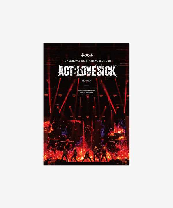 TXT - ACT : LOVE SICK IN JAPAN - DVD & Blu-Ray