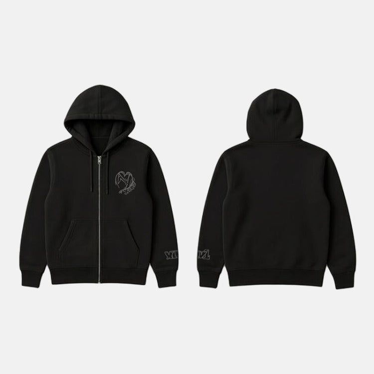 Xlov - 1st anniversary fan concert official md zip up hoodie