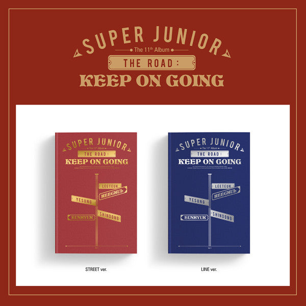 SUPER JUNIOR 11th Album - Vol.1 'The Road : Keep on Going'