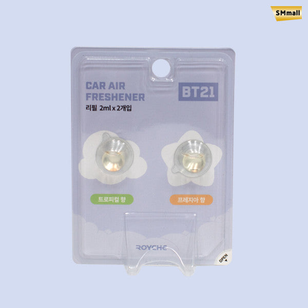 BT21 Car Air Freshner Refill Pack Kpop Omo