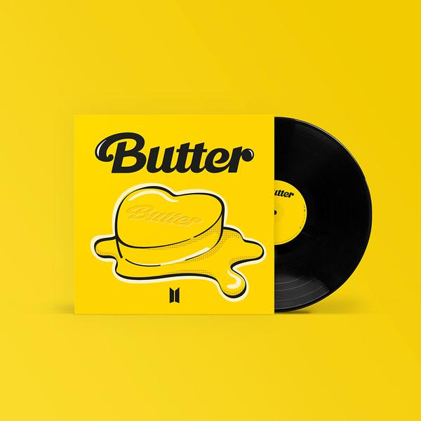 BTS BUTTER - Official 7'' Limited Edition LP + Cassette Tape