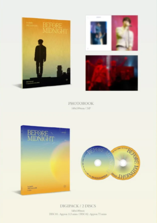 2PM Junho 2022 Fan-Con Blu Ray Edition - Before Midnight