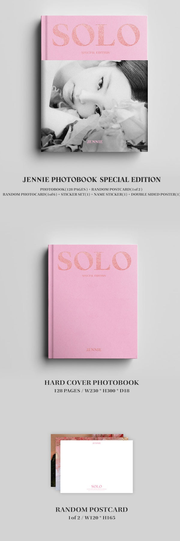 Official Blackpink Jennie [SOLO] Photobook (Special Edition)