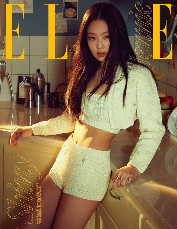 Blackpink Jennie on Cover of Elle Magazine (February 2022 Edition