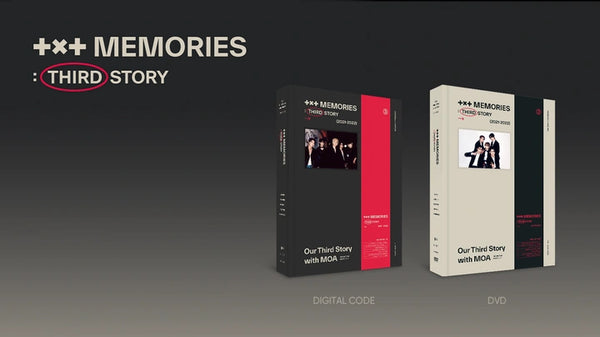 Tomorrow by Together (TXT) - MEMORIES THIRD STORY DVD