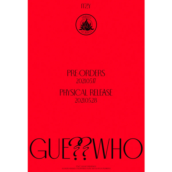 ITZY Guess Who Limited Edition Album – Kpop Omo