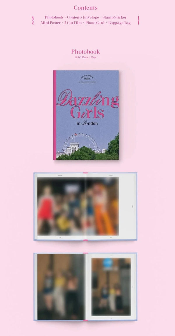 KEP1ER 2022 Photobook - Dazzling Girls in London – Kpop Omo