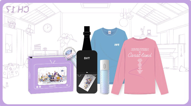 Official Seventeen 4th Fan Meeting - CARATLAND Goods