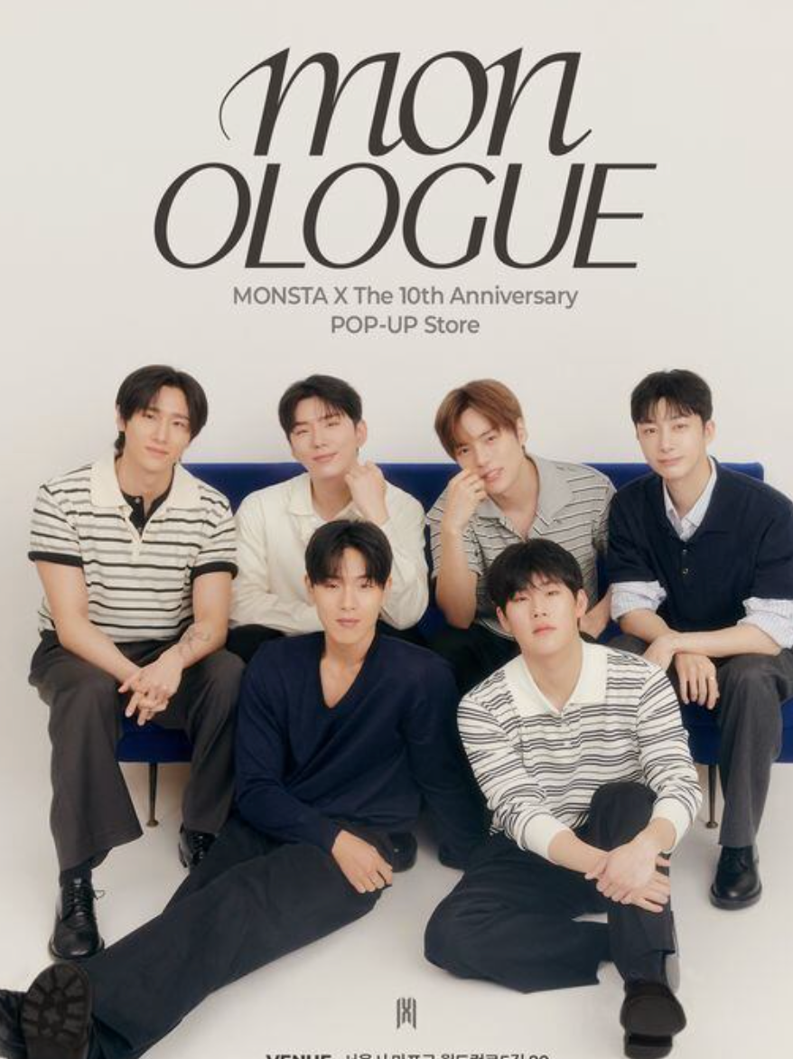 Monsta X 10th Anniversary - Monologue Pop Up MD