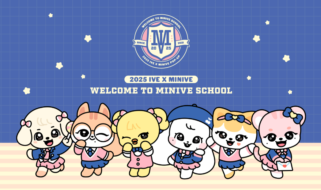 IVE - Welcome to Minive School Ive X Minive Pop Up Official MD