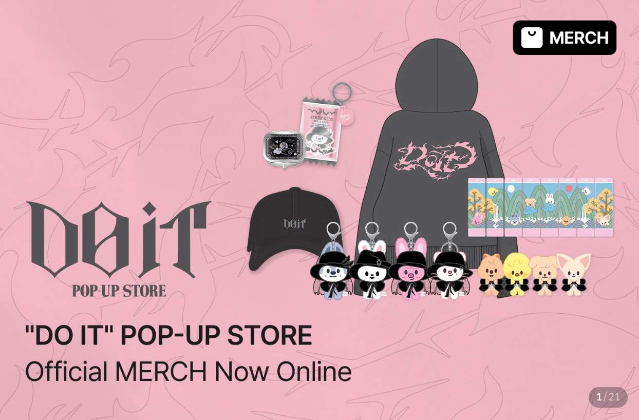 Stray Kids DO IT Pop Up Store MD