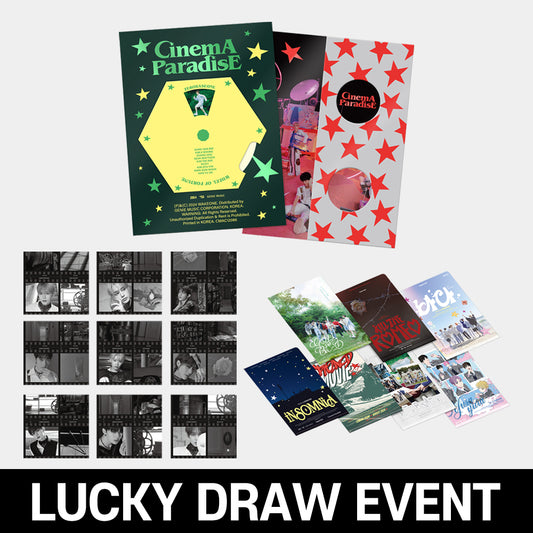 Zerobaseone the 4th Mini Album - Cinema Paradise (Musicart Lucky Draw Event)